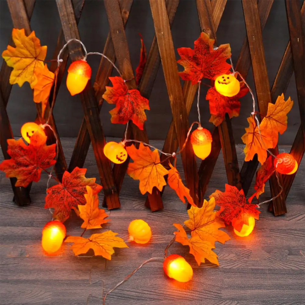 

Maple Leaf Lamp Outdoor With 3d Design Lamp Hot Sales High-quality Led Lamp Holiday Decorations Christmas Decorative Lights 2m