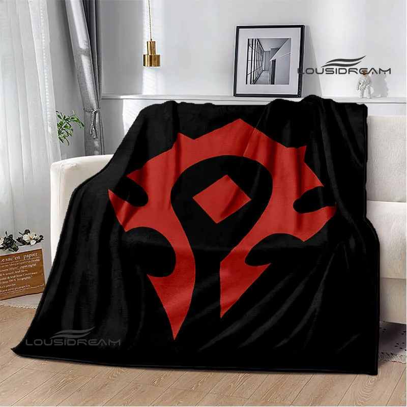 

Детское фланелевое одеяло с принтом «World of Warcraft»