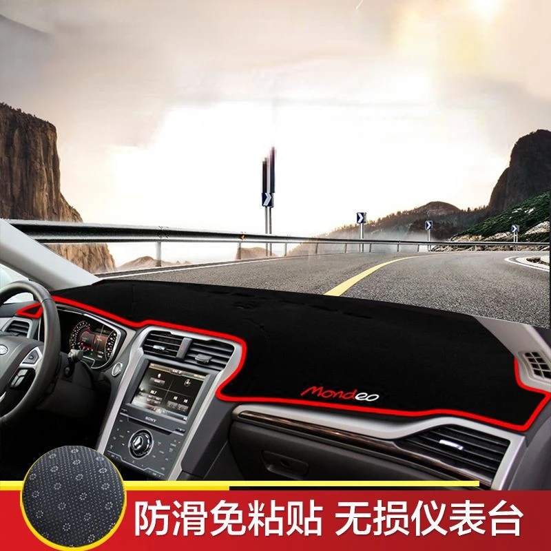 

For Ford Mondeo MK5 2013-2020 Car Dashboard Covers Mat Avoid Light Pad Sun Shade Anti-UV Anti-slip Carpets Trim Accessories E