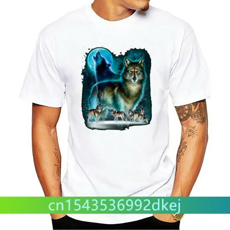 

Howling Wolf Horde Women T-Shirt M-3Xl New Plus Size Tee Shirt