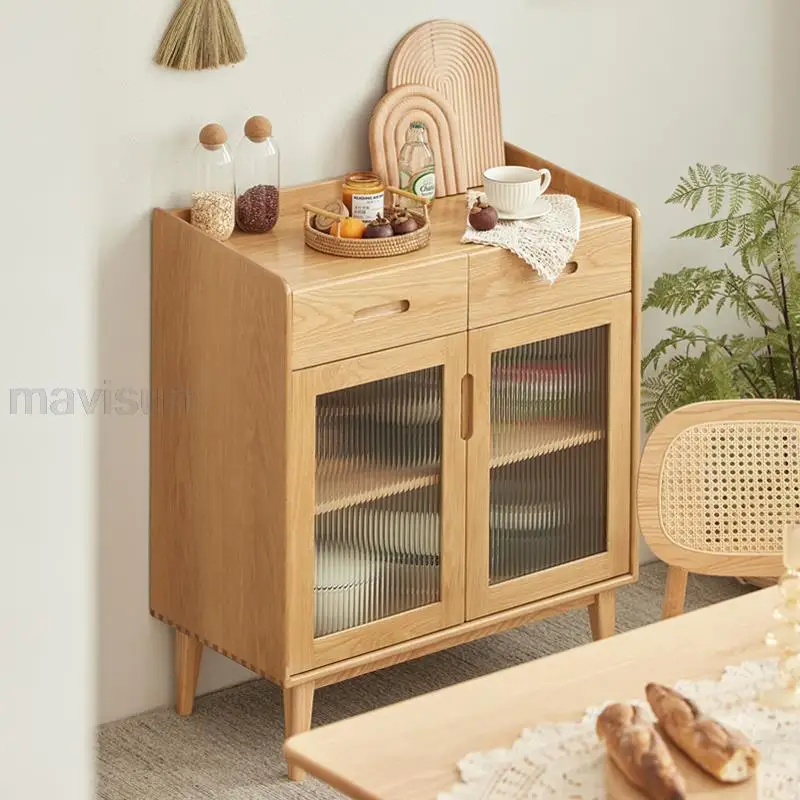 Entrance Furniture Hall Furniture Solid Wood Wine Cabinet Li