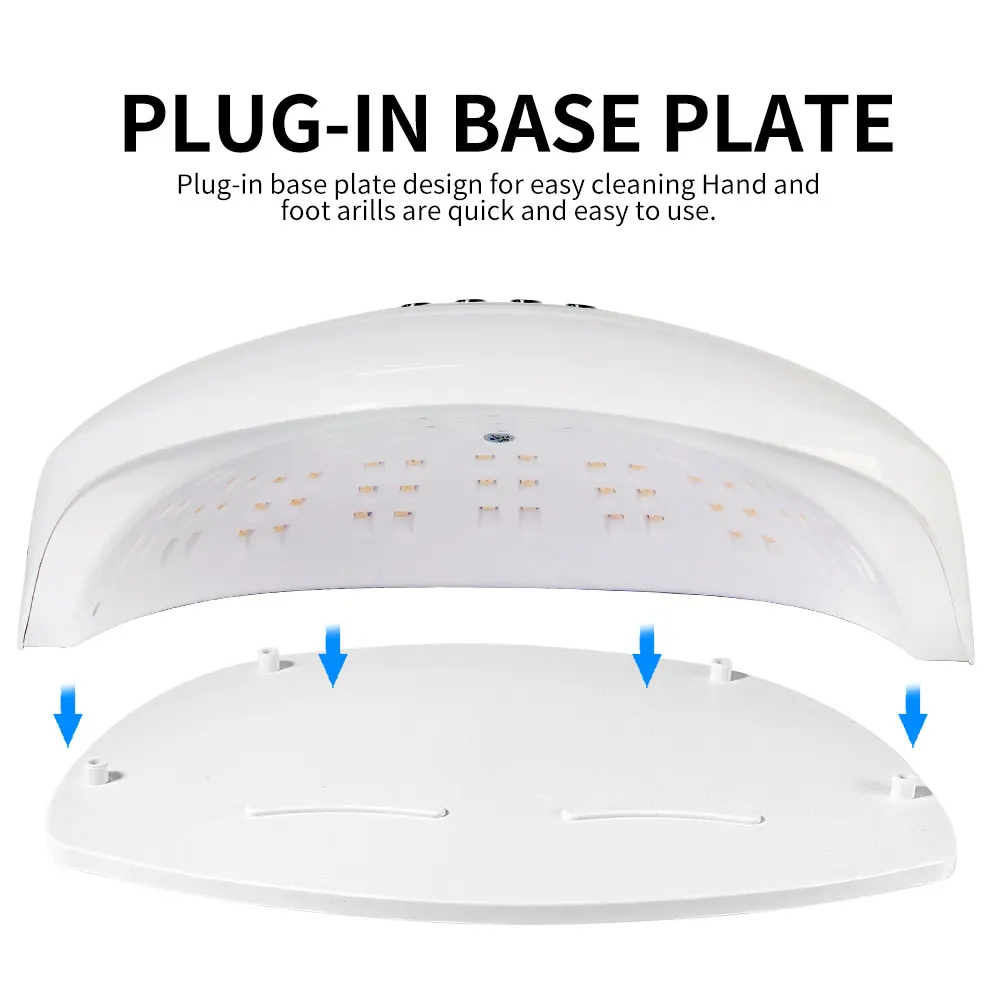 Sun X24 Max 84 Светодиодная Уф-светодиодная Сушилка Для Ногтей С 4 Режимами