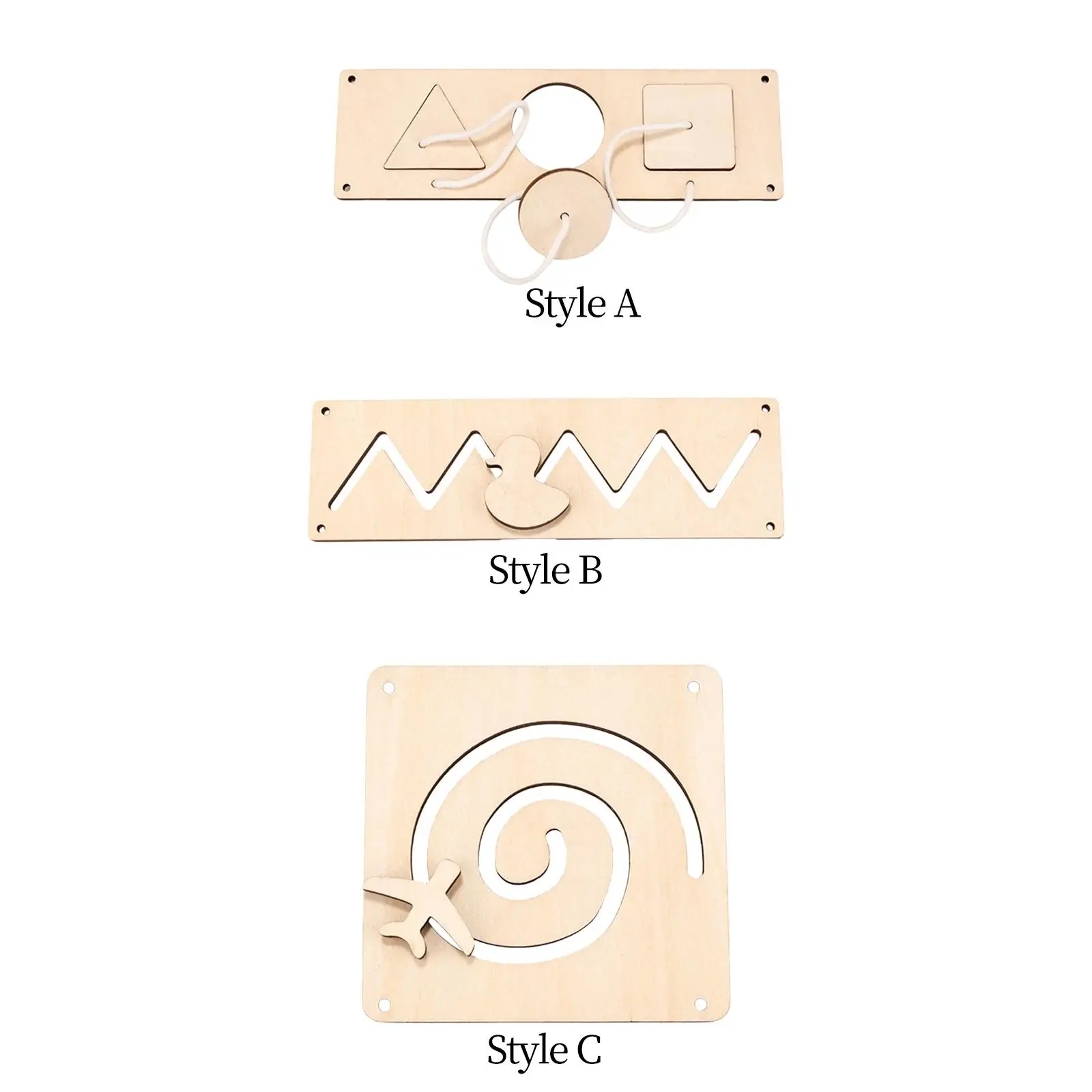 

Busy Board Material Basic Skills Learning DIY Accessory Gifts for Girls Boys