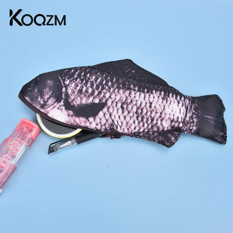 

1Pcs Creative Fish Pencil Box Large Capacity Upgrades Pen Case Student Gift Fun Fountain Pen Bag School Supplies Kids Gifts