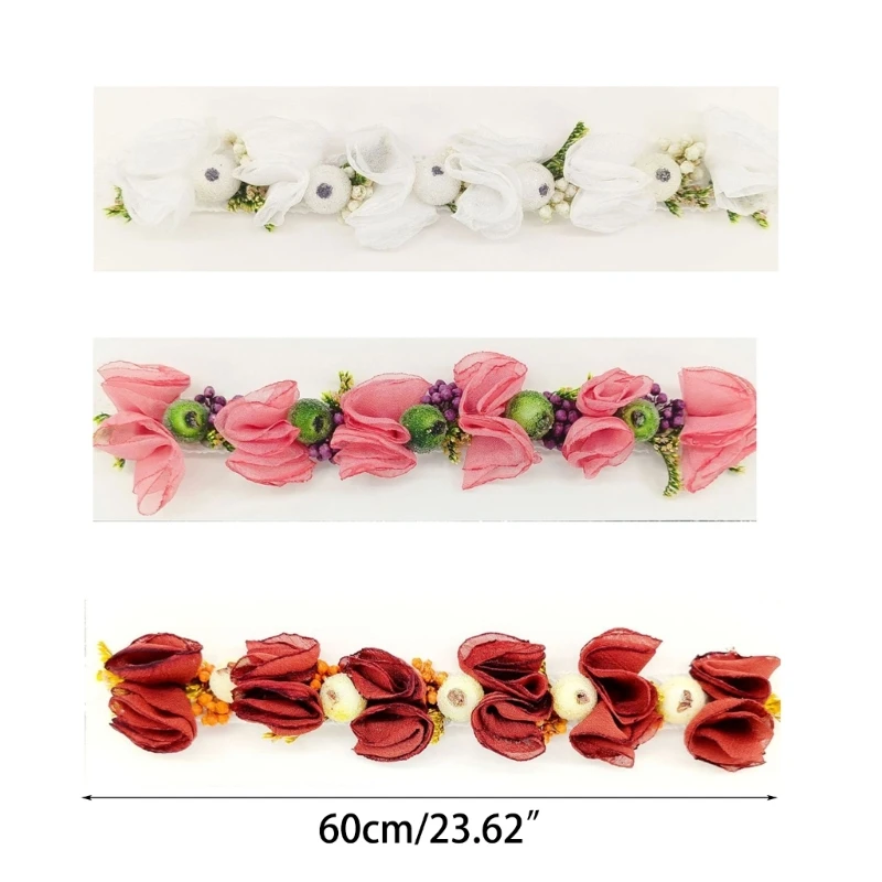 Рисунок 6 - Цветочная повязка для волос