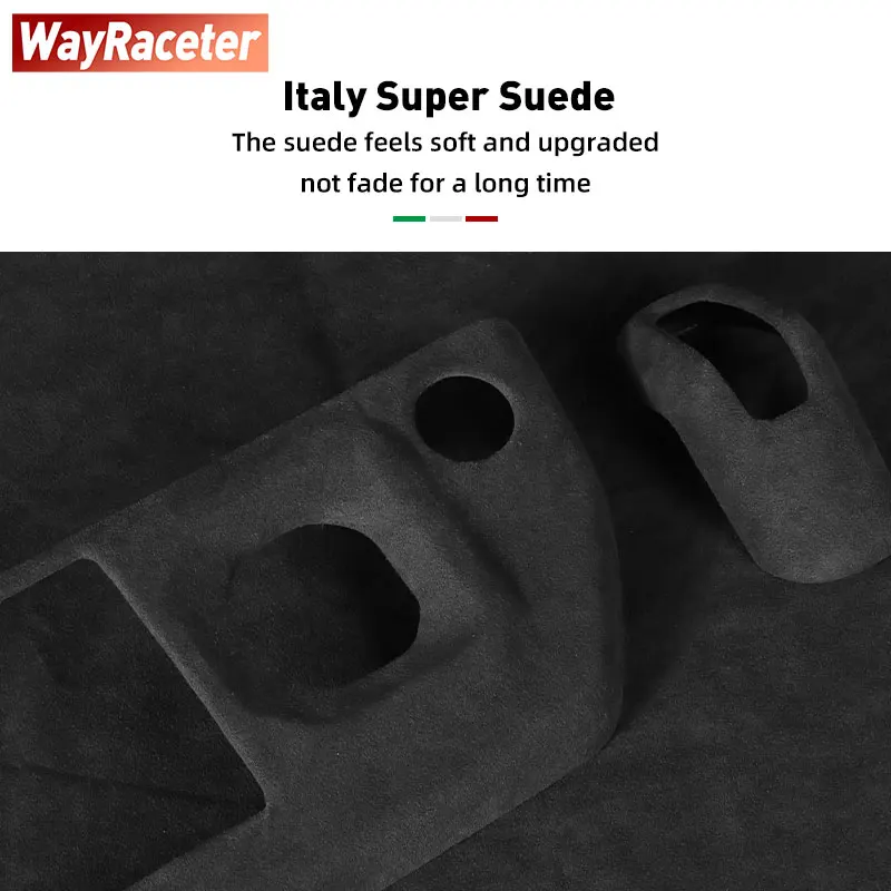 Изготовлен из алькантары LHD и RHD чехол для рычага переключения передач приборной