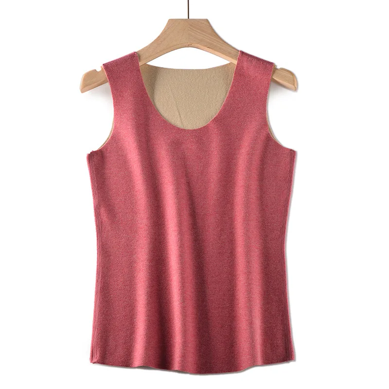 

Женское, тонкое цельнокроеное нижнее белье topplus, облегающая нижняя рубашка из бархата, бесшовное электрическое термобелье