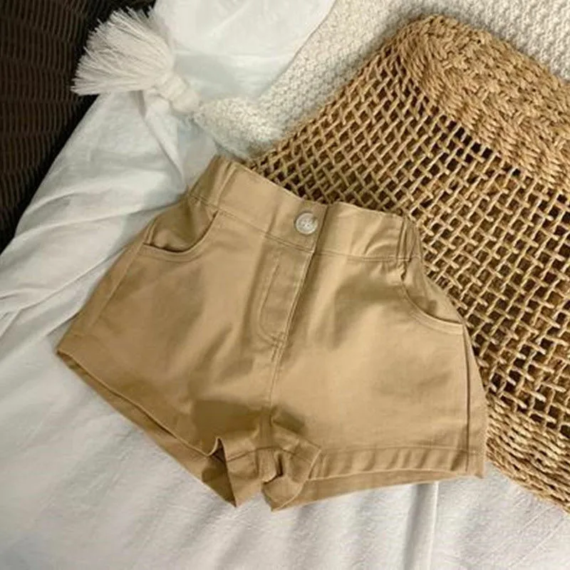 Летние Шорты для девочек детские персонализированные модные Брендовые