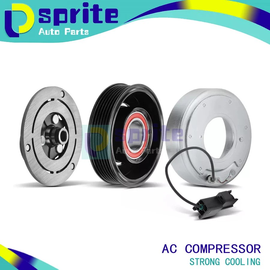 Фото Муфта компрессора кондиционера для Mazda CX3, CX2, Toyota Yaris T964038A, 58466, 88310WB001, D09W61450, DBA-DJ3FS, 88310-WB001 №1