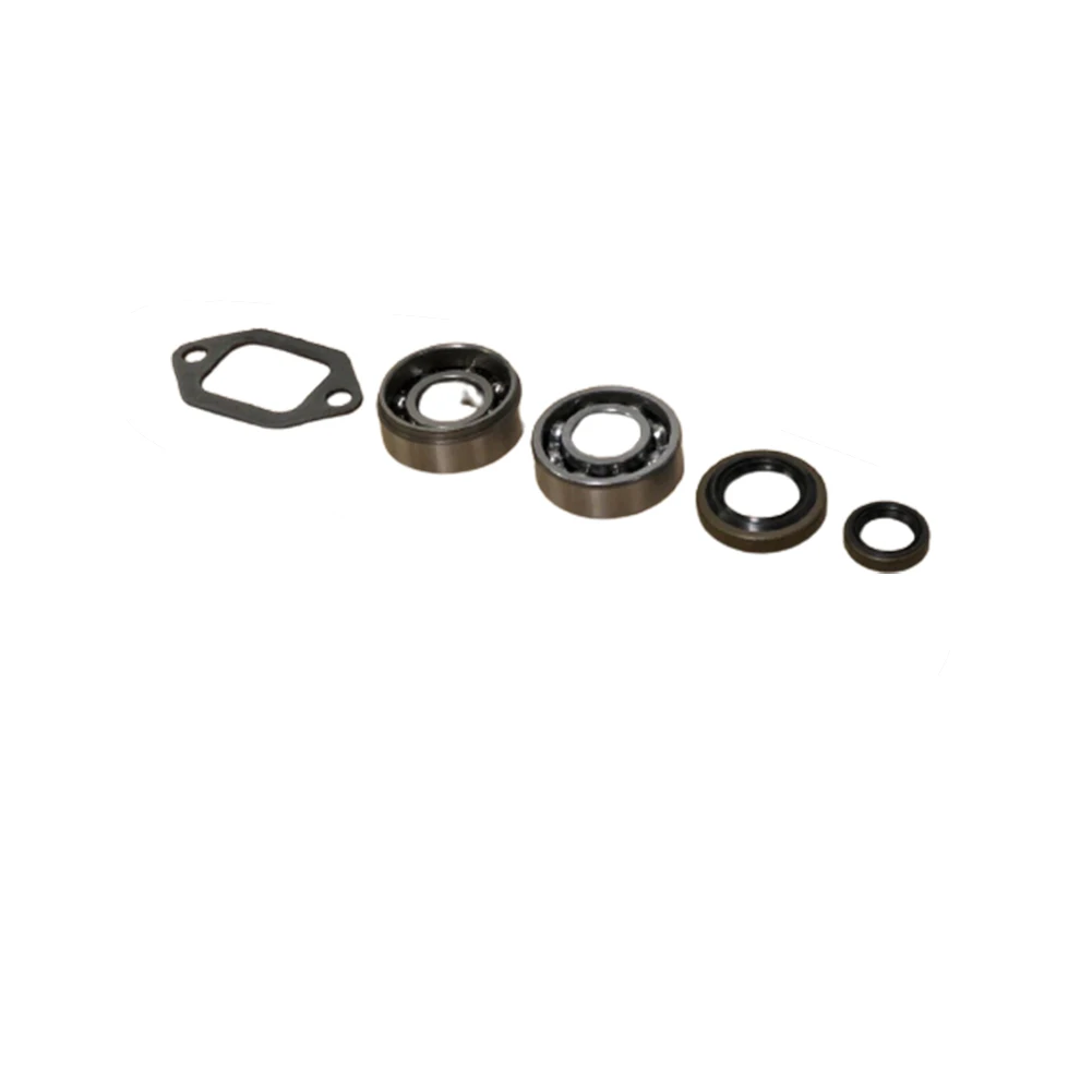 

Chainsaw RTS Crankshaft Bearing Kit For Stihl MS440 044 Crank Seal Gasket Case Half Cylinder Base Muffler Gasket