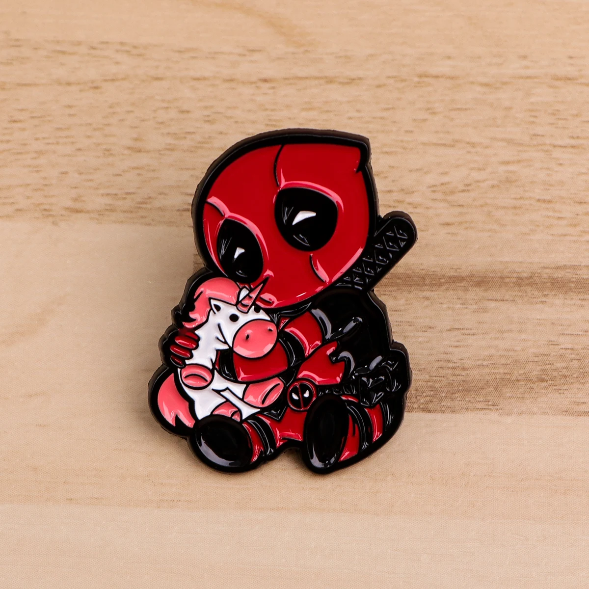 Эмалированная булавка для лацкана в виде комиксной фигуры Значки шляп одежды