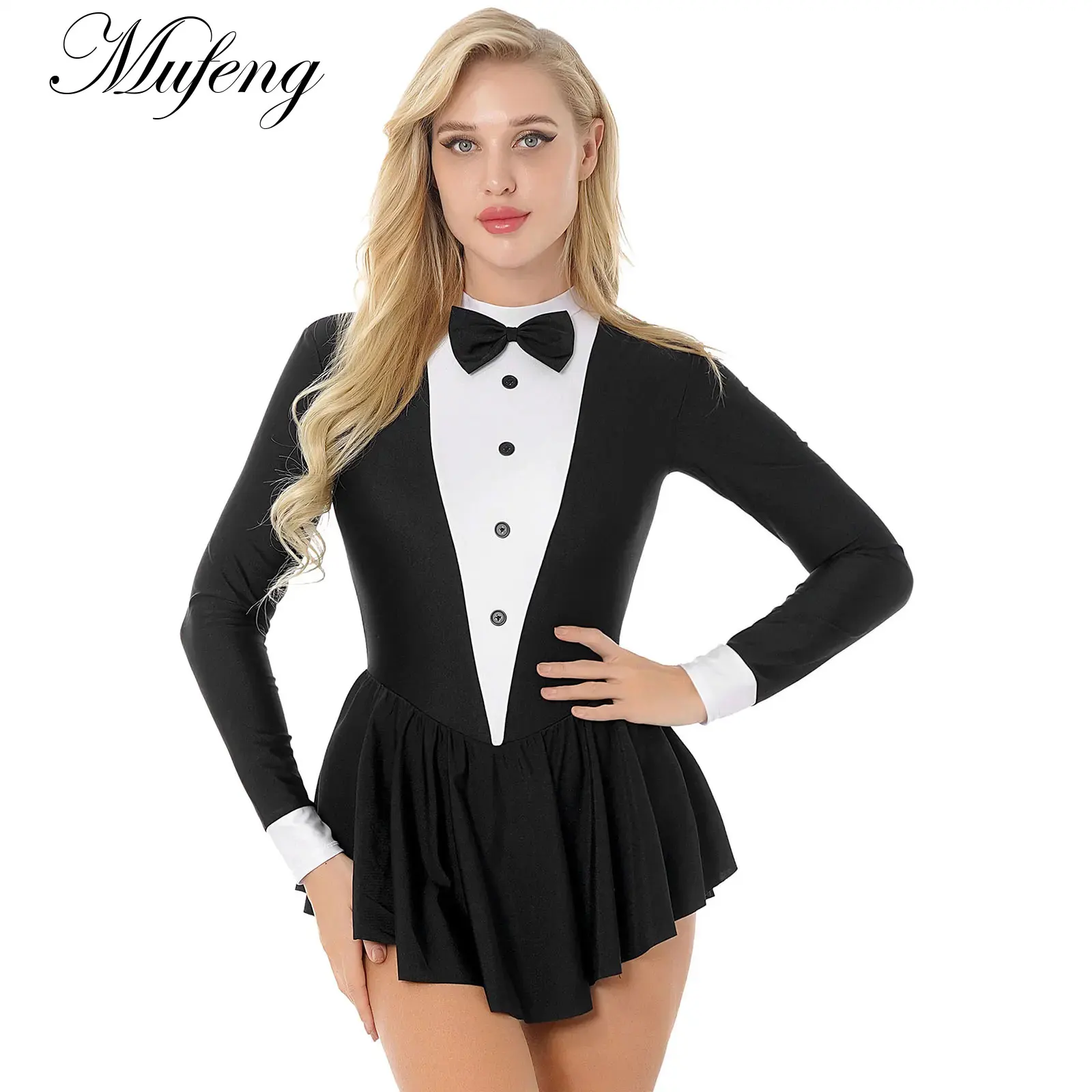 Женское балетное танцевальное платье смокинг костюм для ролевых игр бальная
