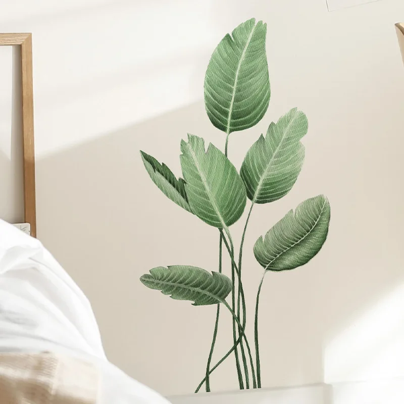 

Наклейки на стену HonC Тропические листья 2 шт