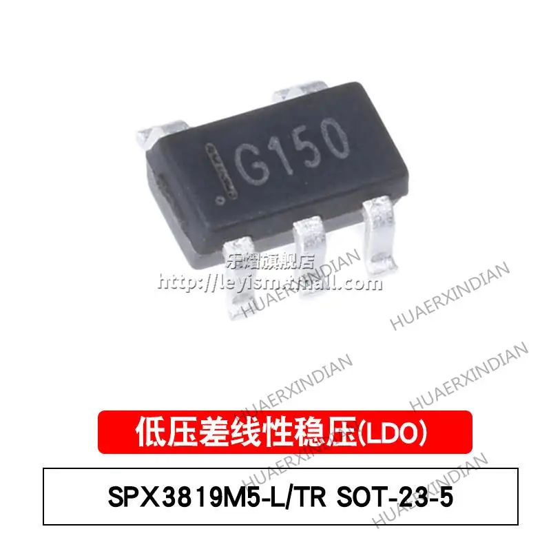 

10PCS New and Original SPX3819M5-L/TR G1 SOT23-5 SPX3819M5-ADJ