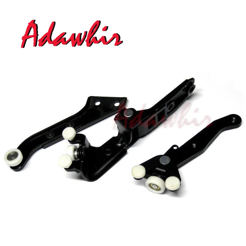 

FOR VW T5 TRANSPORTER RIGHT SLIDING DOOR ROLLER ARM GUIDE MOUNT SET 7H0843436B 7H0843398H 7H0843336C