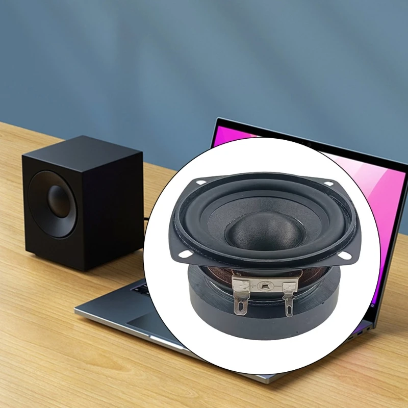 2 шт. 78 мм динамики 3 дюйма полная частота 4 Ом 15 Вт громкоговоритель сделай сам