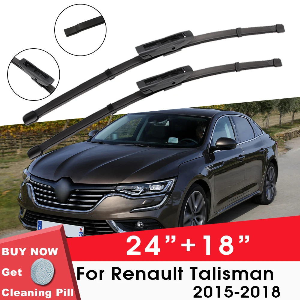 

Автомобильный стеклоочиститель лобовое стекло резиновый силиконовый сменный стеклоочиститель для Renault Talisman 2015-2018 24 "+ 18" автомобильные аксессуары