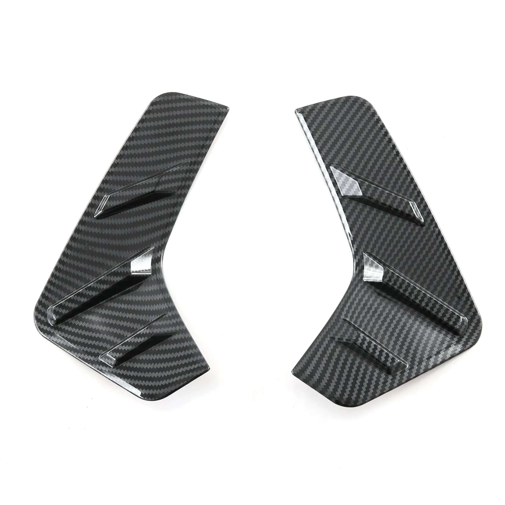 

Car Carbon Fiber ABS Rear Reflector Fog Light Lamp Cover Trim Stickers for BYD ATTO 3 Yuan Plus 2022