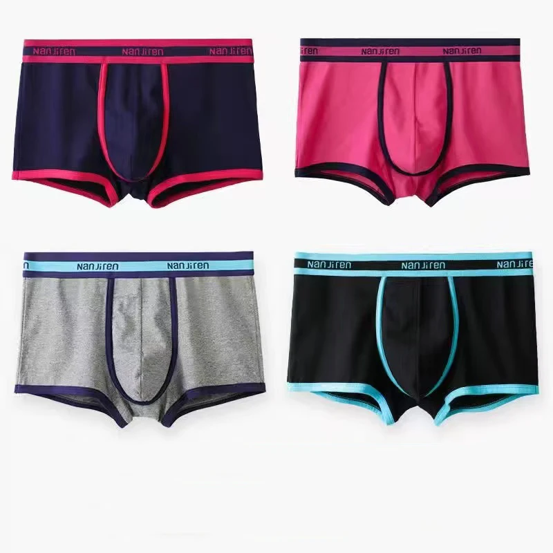 95% Cotton Boxers Men's Underwear Men's Boxer Men's High Quality Cotton Boxer Shorts Comfortable Breathable Male Panties L-4XL