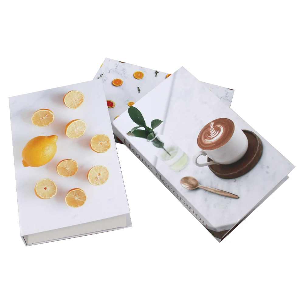 Поддельные книги для украшения дома дизайнерские модные гостиничные Клубные