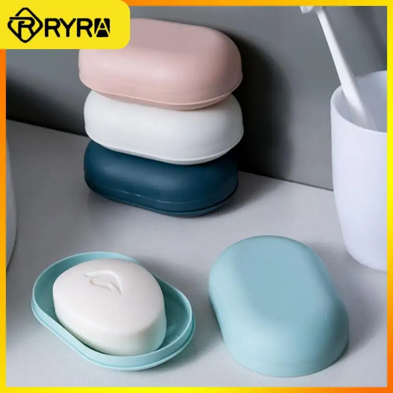 

Pp Drain Soap Box Creative Thick Travel Soap Box Anti-falling Delicate Portable Soap Dishes 1pcs Portable Soap Box Anti-smashing