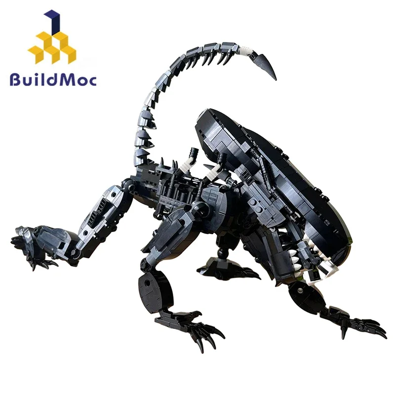 Набор строительных блоков MOC Xenomorph Monster из фильма alipered робот-ползающий