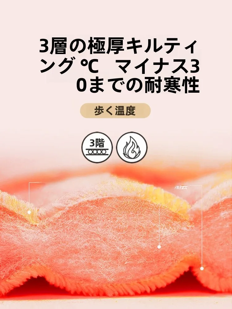 Victoria осенне-зимняя трехслойная стеганая ночная рубашка женская длинная пижама