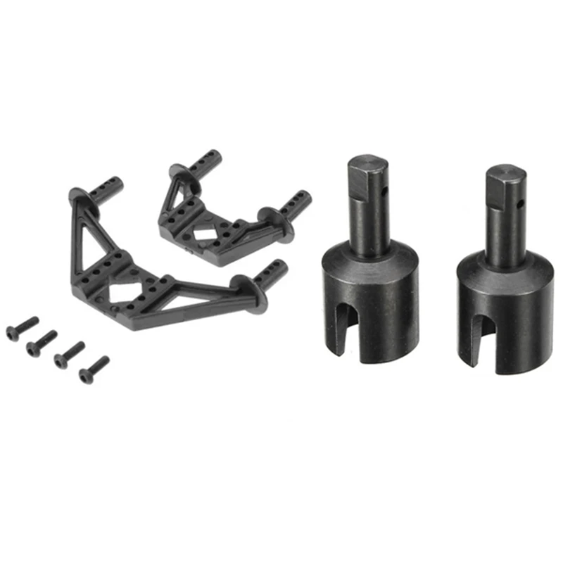 

2 шт. кронштейн для крепления корпуса EB1001 для JLB Racing 21101 CHEETAH 1/10 бесщеточный и 2 шт. дифференциальной чашки EA1071
