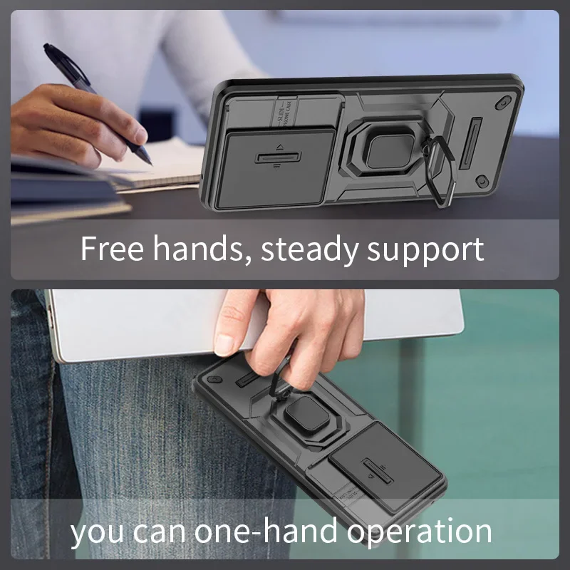 Защитный чехол для камеры с раздвижным объективом Vivo IQOO Z9S Pro Global Case Armor магнитным