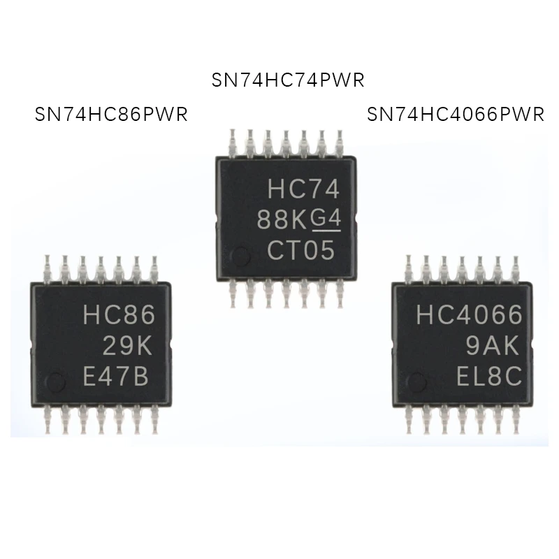 

1PCS SN74HC4066PWR SN74HC74PWR SN74HC86PWR