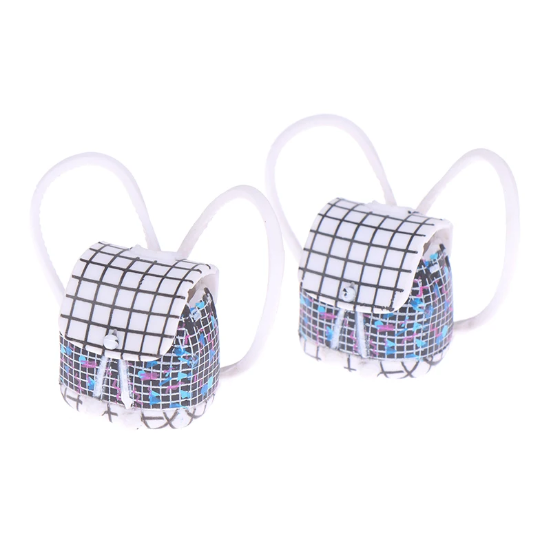 

Dollhouse Kawaii Creative Mini Doll Backpack Bag Toy Miniature Bag Model For KID Children Play House Doll Dressing Accessories