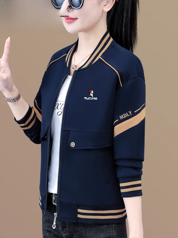 Бренд Woodpecker бейсбольная форма верхняя одежда для женщин весна и осень 2024 новая