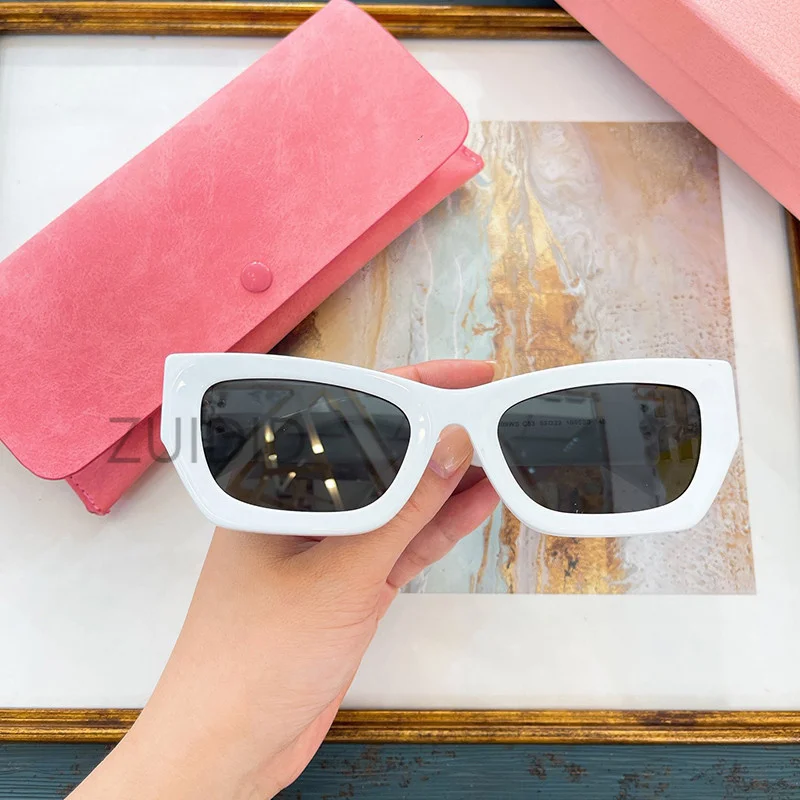 

Многоугольные солнцезащитные очки кошачий глаз PK MU09WS Женские Модные Цветные градиентные солнцезащитные очки Женские винтажные брендовые ...