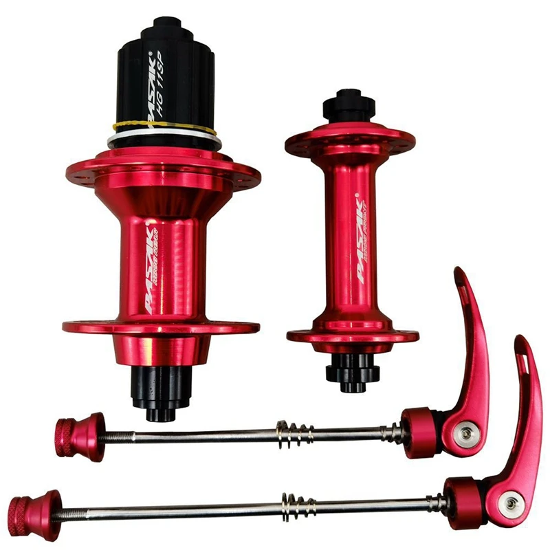 

Ступица для шоссейного велосипеда PASAK, алюминиевый сплав, 4 герметичных подшипника, 5 ломтиков, 11 12 Скоростей