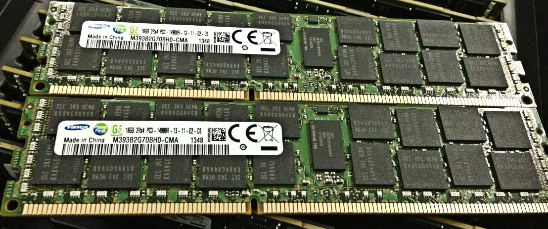 

RAM 00D5048 46W0670 Memory 16G DDR3 1866 ECC REG PC3-14900R 1PCS