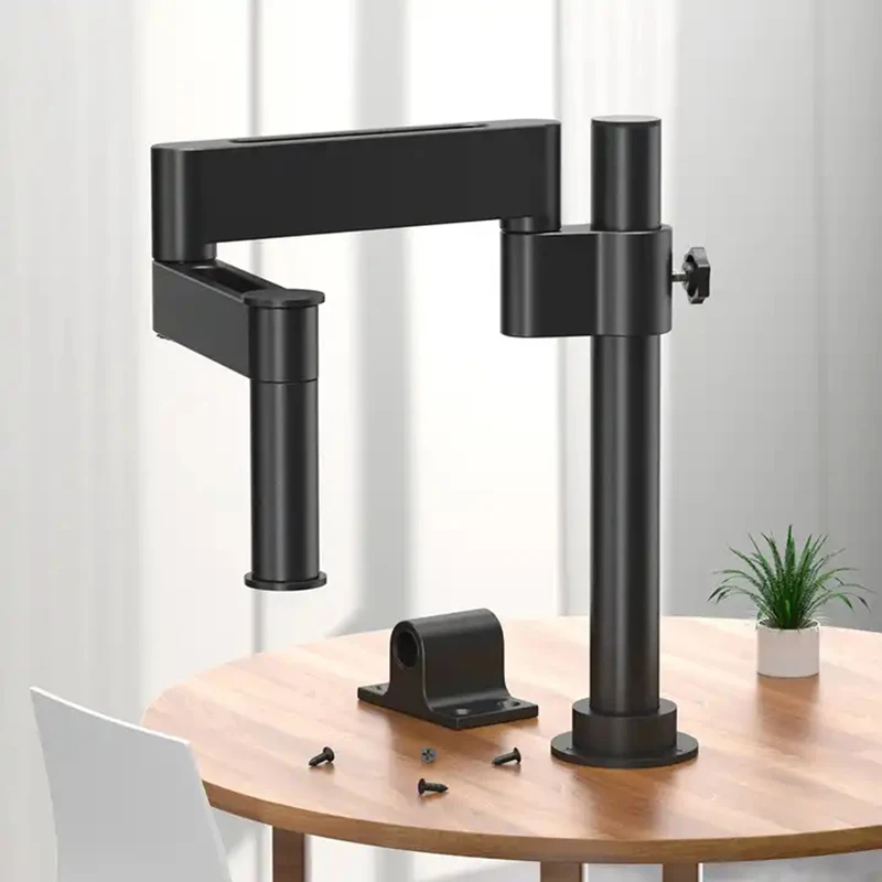 

Кронштейн для микроскопа шарнирный кронштейн Универсальный гибкий складной регулируемый на 360 ° фиксированный подъемный металлический кованый кронштейн