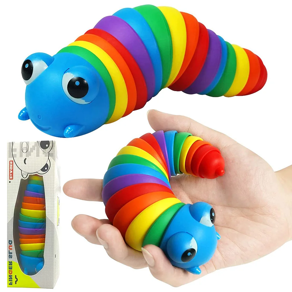 

Spotify Premium New Decompression Slug Caterpillar Internet Celebrity Decompression Toy Slug Puzzle Vent Snail Children's Toys