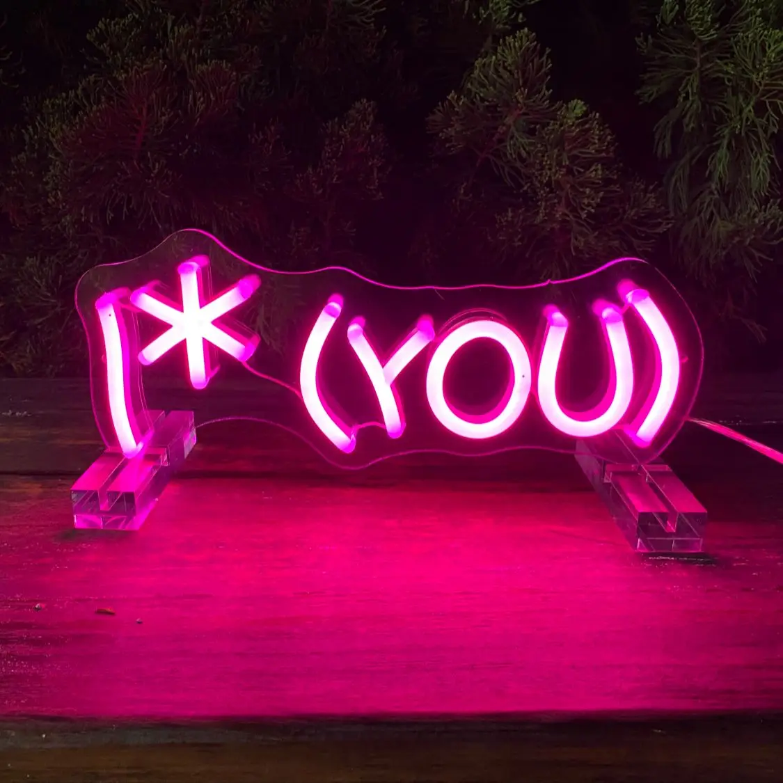 I Love You Neon Sign LED Lights Room Wall Party Wedding Shop Window Restaurant Birthday Decoration Gift