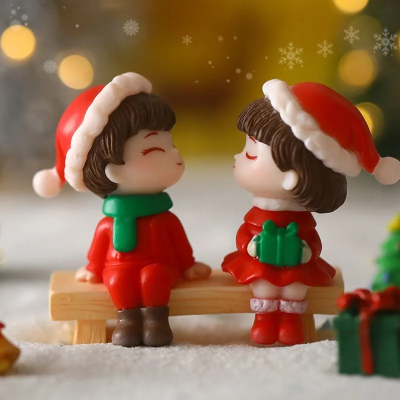 Парные украшения с надписью "Merry