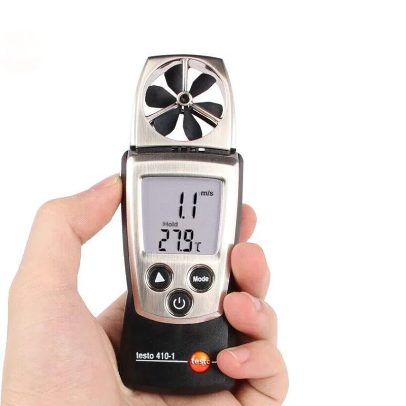 testo 410-1 Цифровой лопастной анемометр измеритель скорости/температуры воздуха