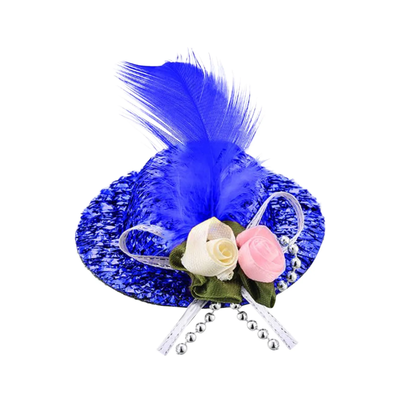 Куриные шляпы для курицы маленькие забавные аксессуары цилиндр с перьями собак