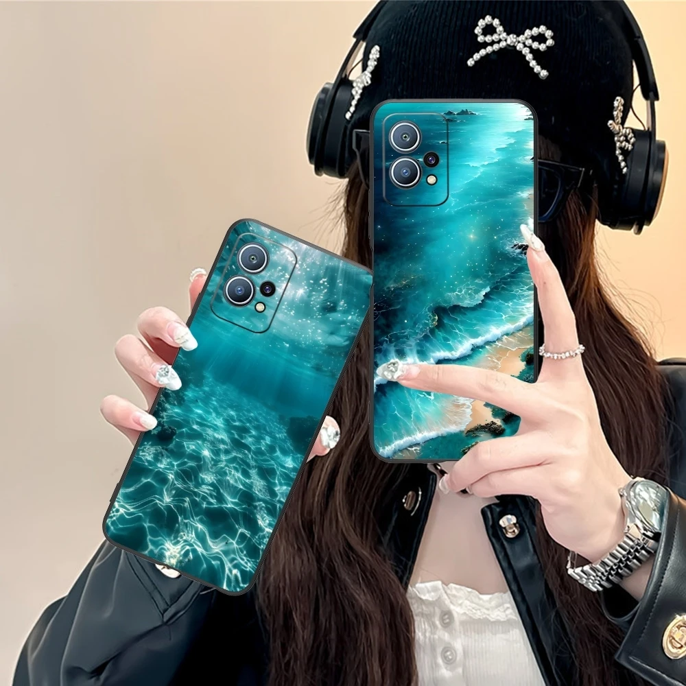 Чехол для мобильного телефона с изображением пляжа океана Huawei P60 P50 P40 P30 P20 P10 P9 P8 Pro