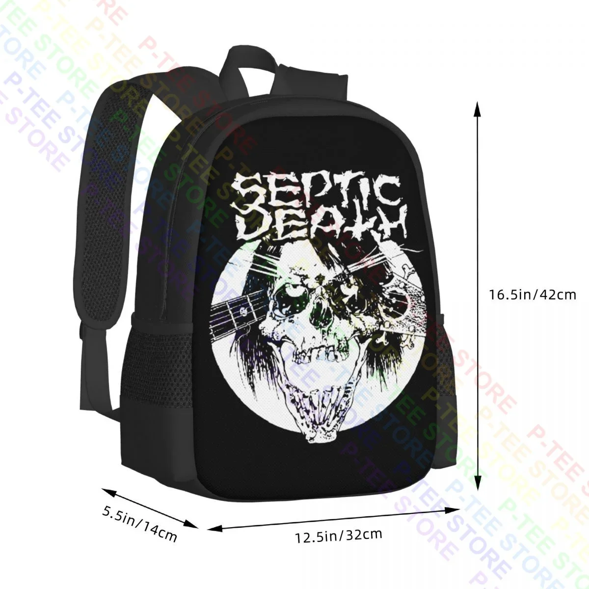 Septic Death Pushead Zorlac Samhain MisfitsРюкзак Рюкзак большой емкости Сумки для путешествий