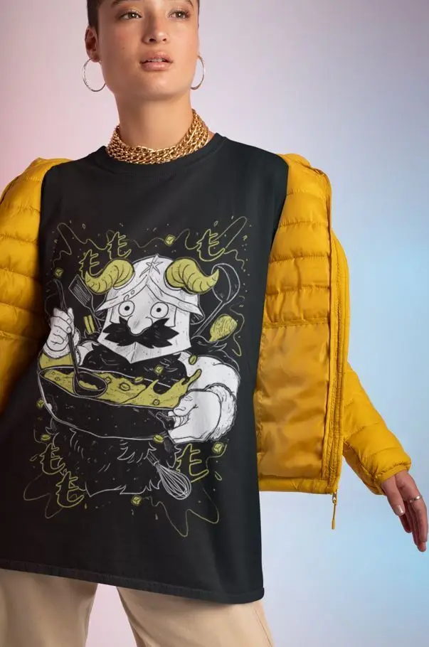 Senshi футболка для еды вкусные в подземелье Подарочная рубашка все размеры