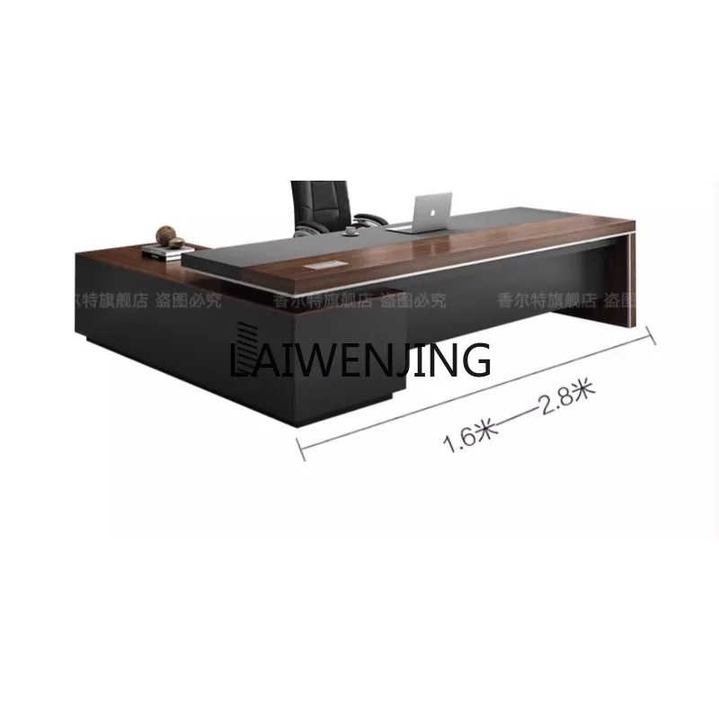 LYN Boss Desk Президентский менеджер Комбинация стола и стула для руководителя Стол