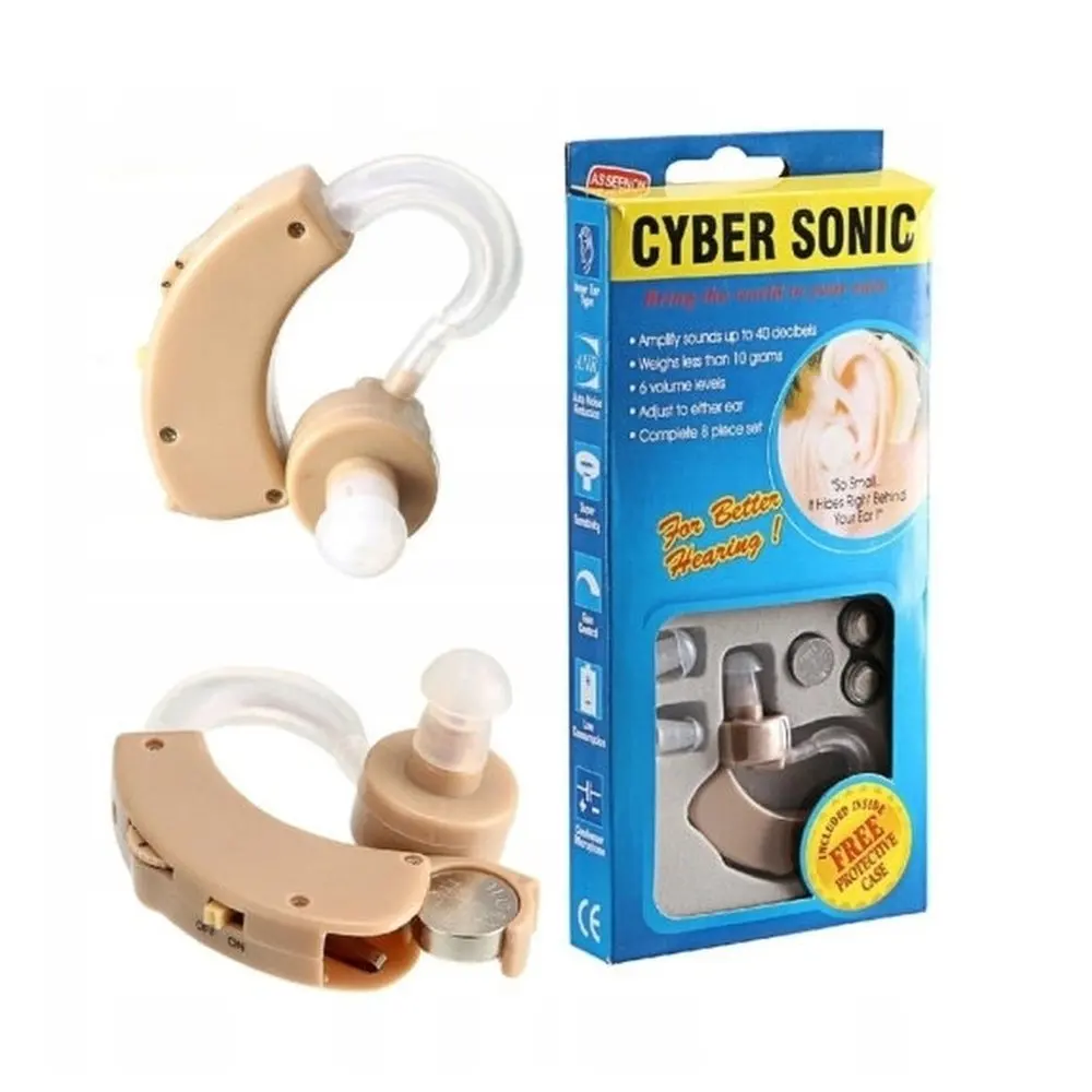 Невидимый мини-усилитель звука Cyber Sonic Лучший недорогой слуховой аппарат