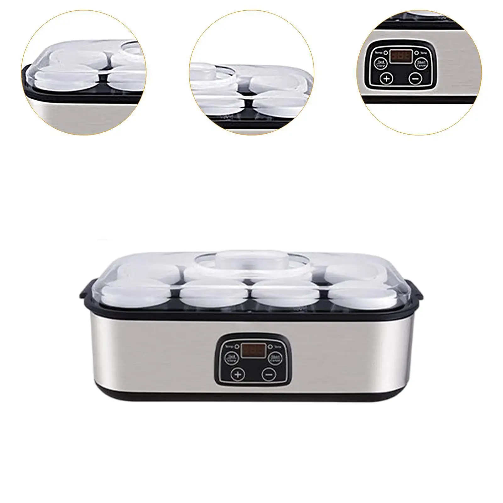 Yogurt Maker,Automatic Yogurt Maker,Compact Kitchen Appliance,DIY Tool with 8