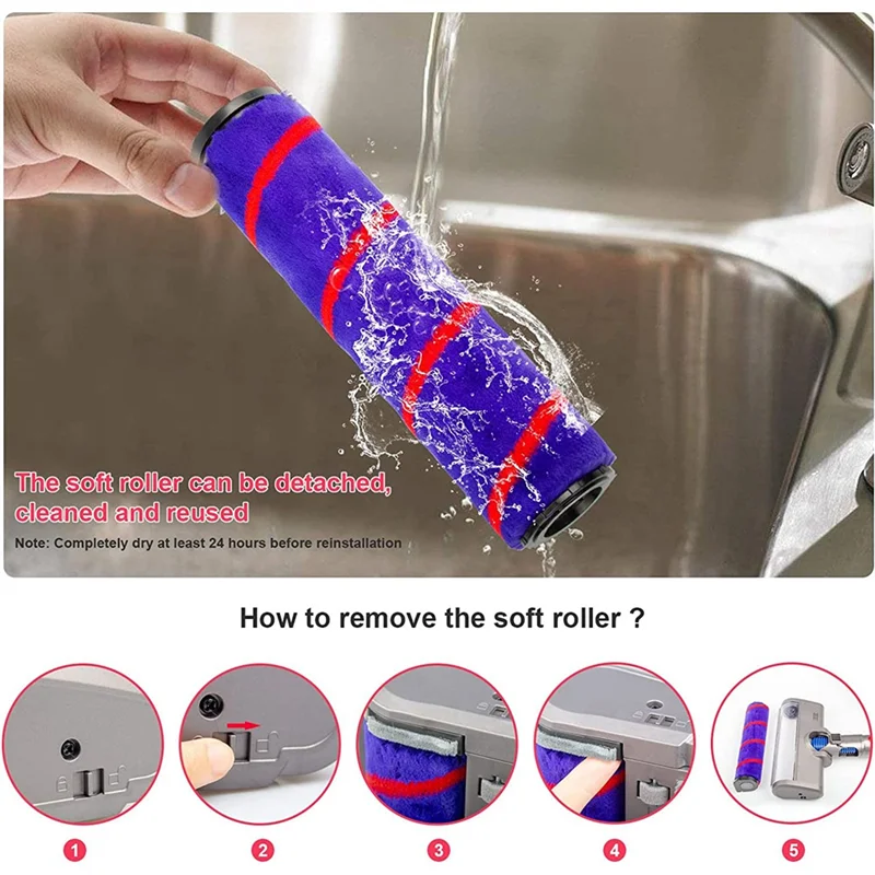 Сменная Насадка для пылесоса Dyson V6 DC58 DC59 DC61 DC62 DC74