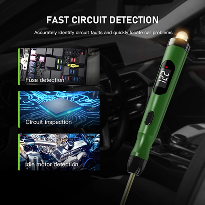 Jdiag P50 Тестер Электрических Цепей Автоматический Напряжения 5 В-30 В Цифровой