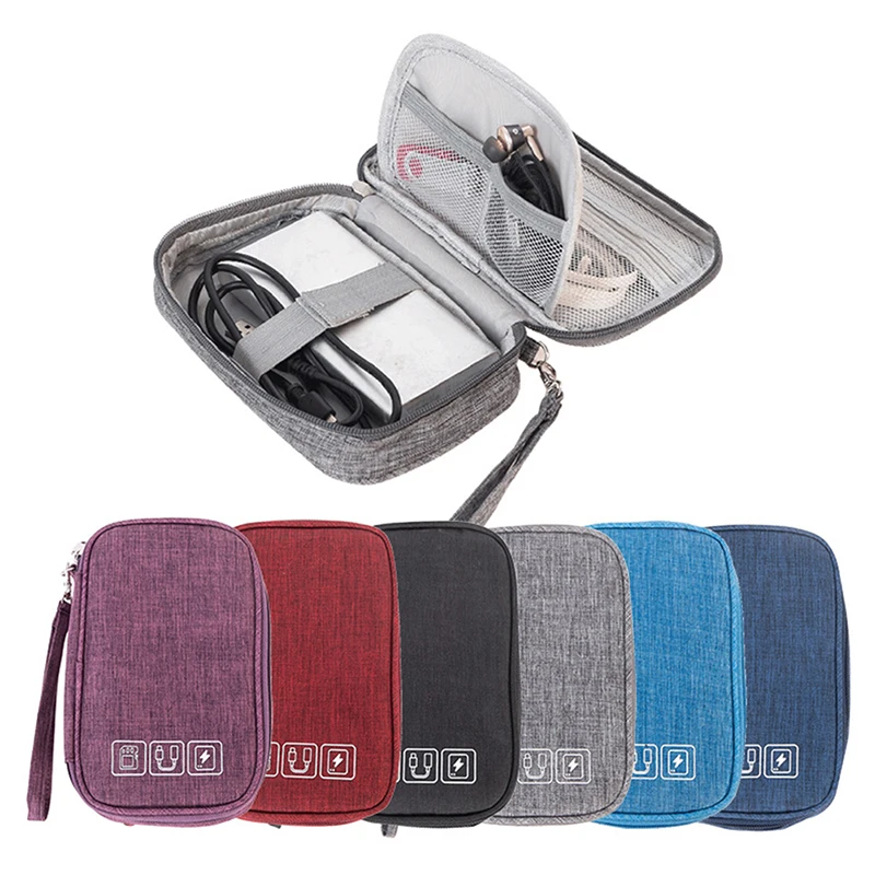 

Travel Cable Organizer Bag Pouch Electronic Carry Case Waterproof Storage Bag